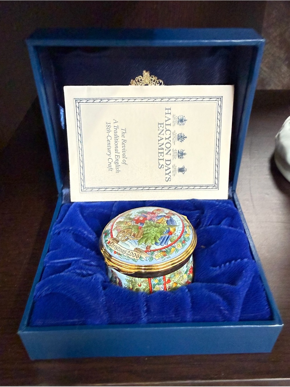 Halcyon Days Trinket Box 2006 New In Box